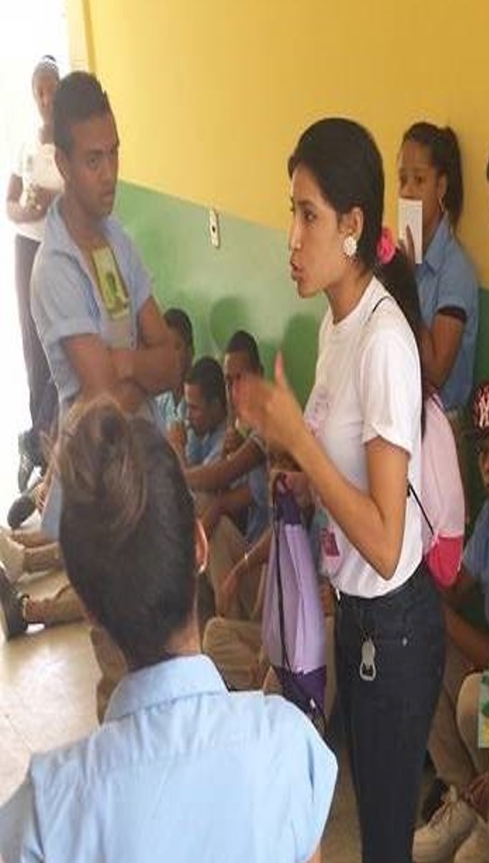 Yunelsi at Youth Committee of Montecristi Yunelsi at Youth Committee of Montecristi