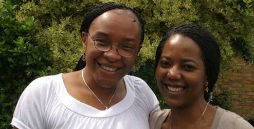 Progressio trustees Ijeoma Ajibade and Susana Edjang