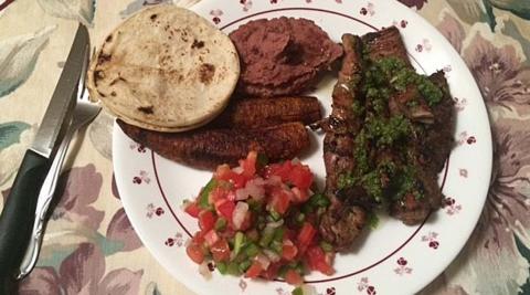 A delicious spread served on Mother’s Day featuring staples such as tortilla, plantain and beans A delicious spread served on Mother’s Day featuring staples such as tortilla, plantain and beans