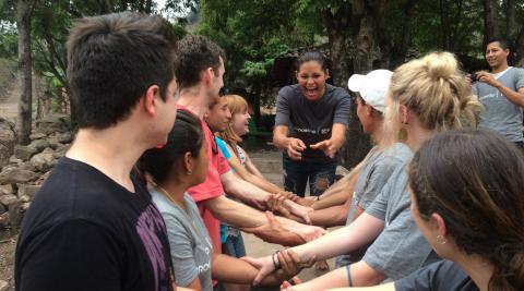 Progressio International Citizen Service team in Nicaragua 